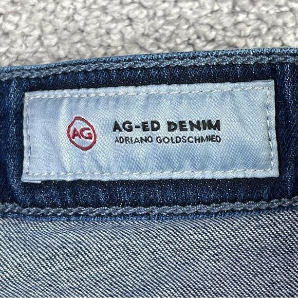 Ag Adriano Goldschmied Farrah Jeans Women's 26 Blue Skinny Ankle Dark Denim - Picture 4 of 12